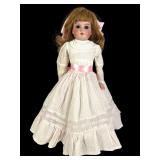 Heubach 13" German Doll with Fixed Eyes