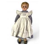 Exceptional 21" German Minerva Tin Head Doll