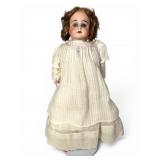 Ernst Heubach 12" Bisque Doll, Kid Leather