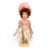Heubach German 9" Doll with Sleep Eyes