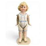 Antique German Bisque Doll, 7.5 Inch, ca. 1900