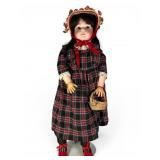 Simon & Halbig 1078 30-Inch Bisque Doll