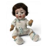German 152/0 Baby Character Doll, 10 Inch