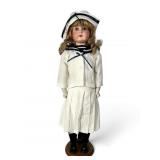 Possible Kestner 18" Doll with Kid Leather