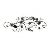 Metal Grape Vine Wine Bottle Rack