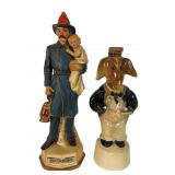 Mount Hope Grape Wine & Jim Beam Regal Bottles