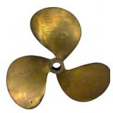 Brass 3-Blade Boat Propeller