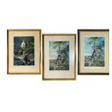 Signed M. Beder Paris Prints