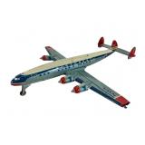 Northwest Airlines Tin Litho Airplane Model