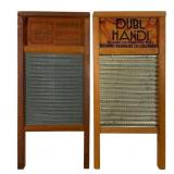Metal & Wood Washboards by National & Dubl Handi