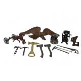 Cast Iron & Metal Figural & Tool Collectibles