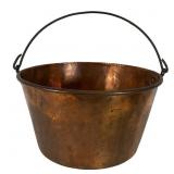 Copper Pot with Iron Bail Handle
