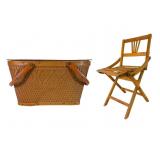 Red Man Picnic Basket & Folding Childrenï¿½s