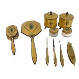 Lucite Vanity Set