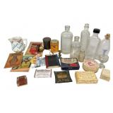 Vintage Medicine Bottles & Tins