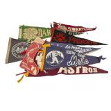 College & Baseball Pennants