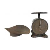 Chatillon Family Scale & Metal Scale Basket
