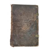 Large 1798 German Bible with Leather Cover