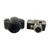 Exakta VX IIa & Argus 35mm Film Cameras