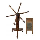Wooden Yarn Winder & ASCO Junior Wash Board