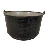 Large Cast Iron Pot, 12.75 Inch Diameter