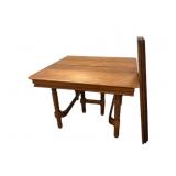 Square Oak Dining Table