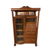 Antique Oak Side-by-Side