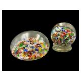 Millefiori Glass Paperweights