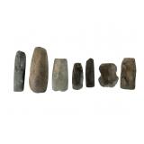 Seven Stone Tools & Axe Heads