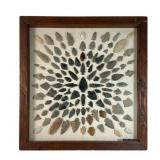 Mounted Arrowheads from Sussex County NJ, Fr