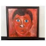 Jane Zamost Expressionist Portrait Painting