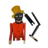 Vintage "Stepin Tom" Wooden Walking Toy, 16"