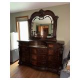 Massive 5 Piece California King Bedroom Suite