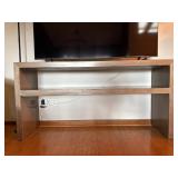 Modern Rustic Console Table with Shelf