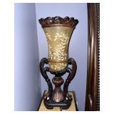 Pair Decorative Composition Lamps