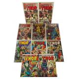 (10) Marvel Journey/Thor Comics, Keys - Kirby+