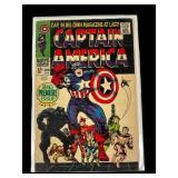 Captain America #100 1968 Kirby 1st SA Cap