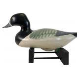 Curt Haugh Jr. Ring-necked Duck Drake Wood Decoy