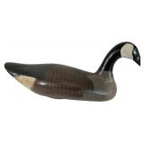 Capt. Harry Jobes Signed Wooden Canada Goose Decoy