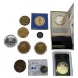 US & Int'l Commemorative Coins & Currency w/ Str