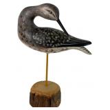 MSW Hand-Carved & Painted Yellowlegs Shorebird