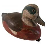 American Carved American Wigeon Drake Duck Decoy