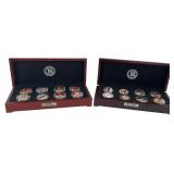 16 Budweiser 99.9% Silver-Plated Proof Coins