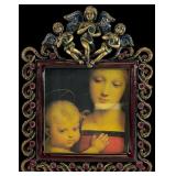Jay Strongwater 2004 Signed Crystal Putti Frame