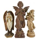 3 Figurines, Hippolyte Moreau & Alexander Backer