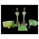 Custard/Uranium Glass Grouping