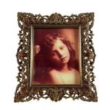 Jay Strongwater REBI Enameled & Crystal Frame