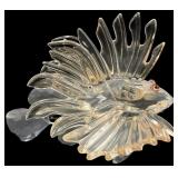 Swarovski Crystal Lion Fish Figurine w/ Box