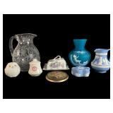 Wedgwood, Westmoreland and Assorted Glass