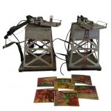 A Pair of Lionel No. 165 Cranes and Trading Cards